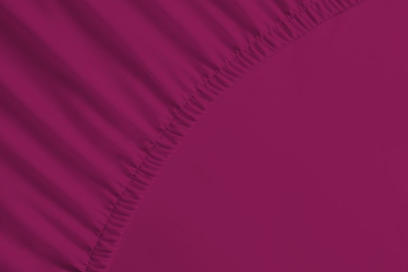 bettwarenland | bellana® deLuxe Edel-Jersey Topper Spannbettlaken | beere | vergrößert