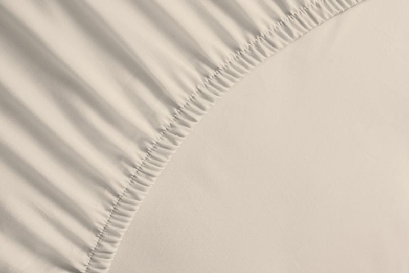 bettwarenland | bellana® deLuxe Edel-Jersey Topper Spannbettlaken | creme | vergrößert