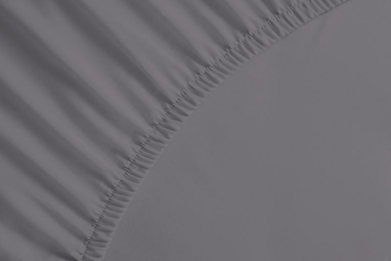 bettwarenland | bellana® deLuxe Edel-Jersey Topper Spannbettlaken | grau | vergrößert
