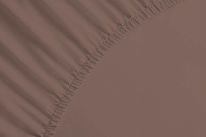 bettwarenland | bellana® deLuxe Edel-Jersey Topper Spannbettlaken | kakao | vergrößert