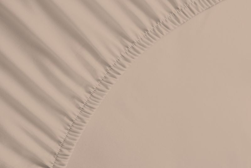 bettwarenland | bellana® deLuxe Edel-Jersey Topper Spannbettlaken | sand | vergrößert