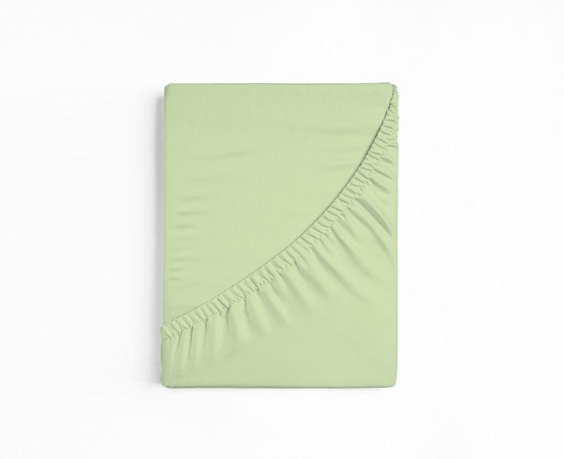 bettwarenland | bellana® deLuxe Edel-Jersey Topper Spannbettlaken | lind | gefaltet