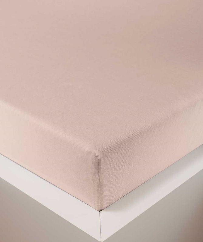 bettwarenland | bellana® deLuxe Edel-Jersey Topper Spannbettlaken | pearl | bezogen