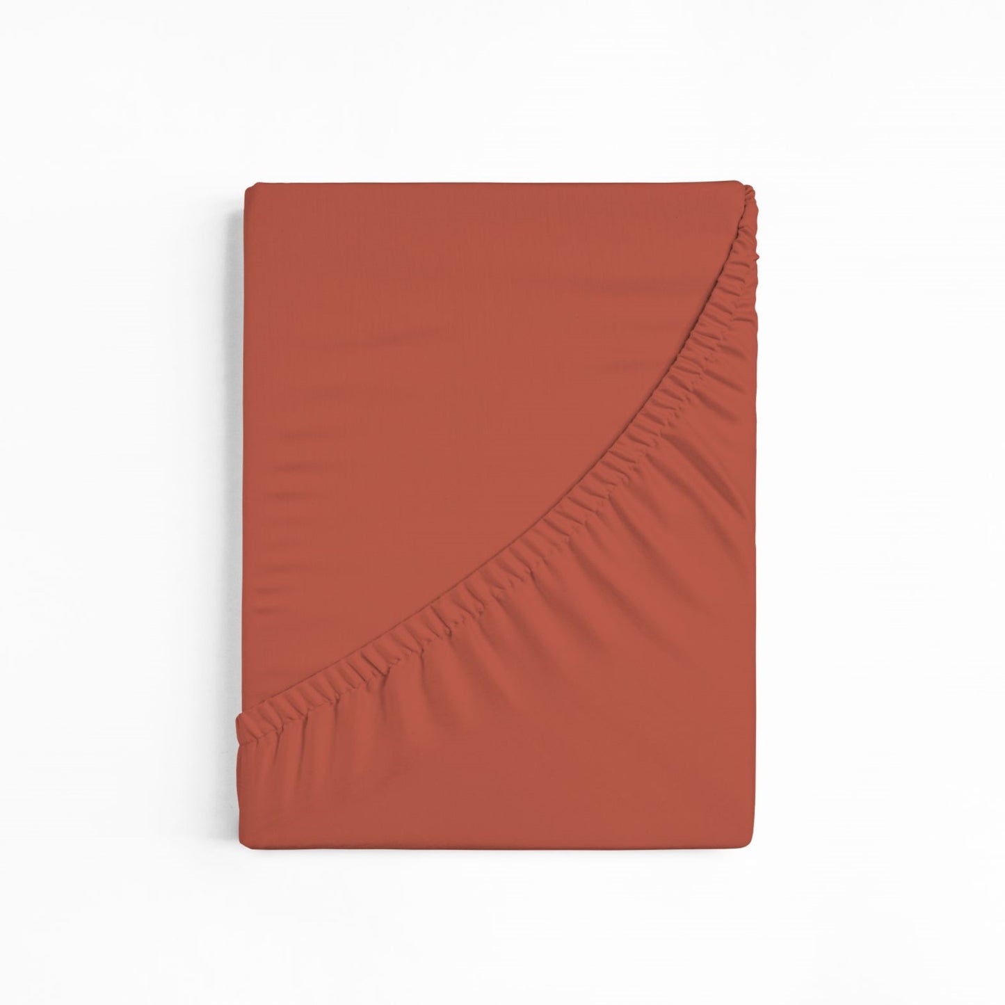 bettwarenland | bellana® Tencel Nobel-Jersey Spannbettlaken | chili | gefaltet