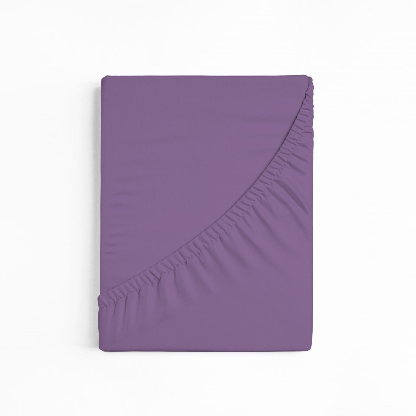 bettwarenland | bellana® Tencel Nobel-Jersey Spannbettlaken | pflaume | gefaltet