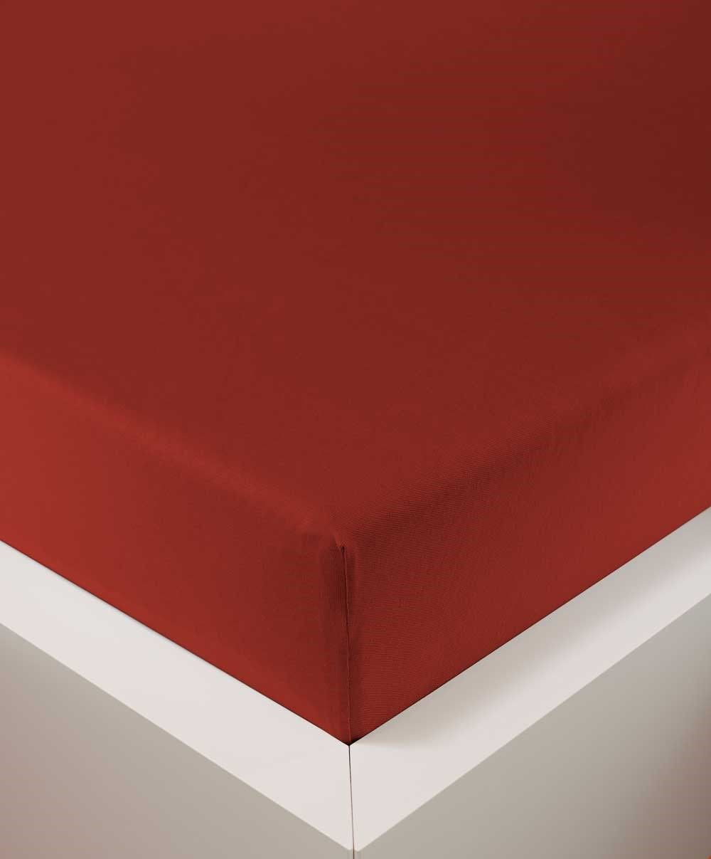 bettwarenland | bellana® Tencel Nobel-Jersey Spannbettlaken | kupfer | bezogen