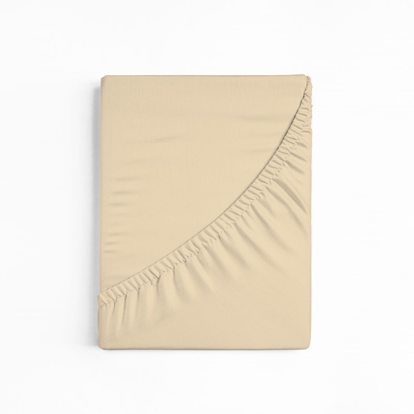bettwarenland | bellana® Tencel Nobel-Jersey Spannbettlaken | natur | gefaltet