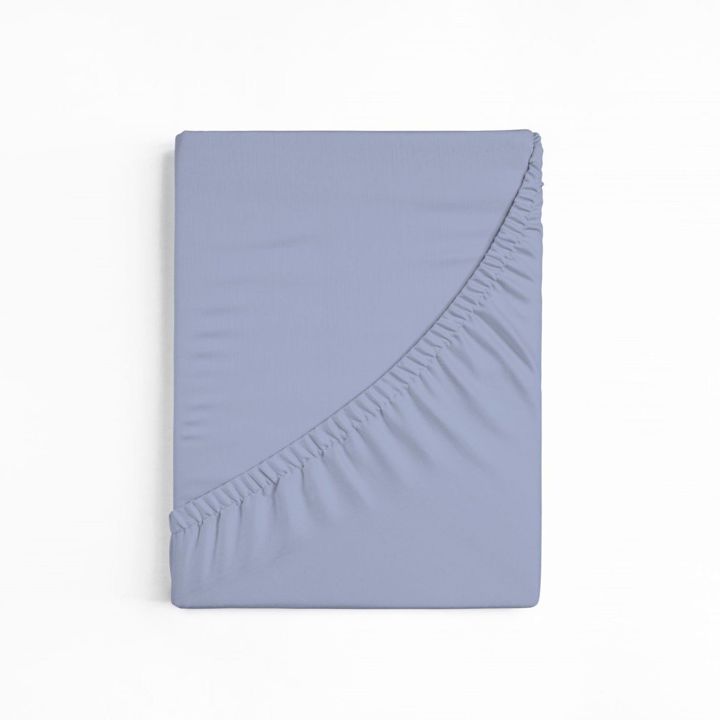 bettwarenland | bellana® Tencel Nobel-Jersey Spannbettlaken | hellblau | gefaltet