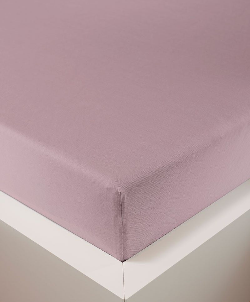 bettwarenland | bellana® Tencel Nobel-Jersey Spannbettlaken | zartrosa | bezogen