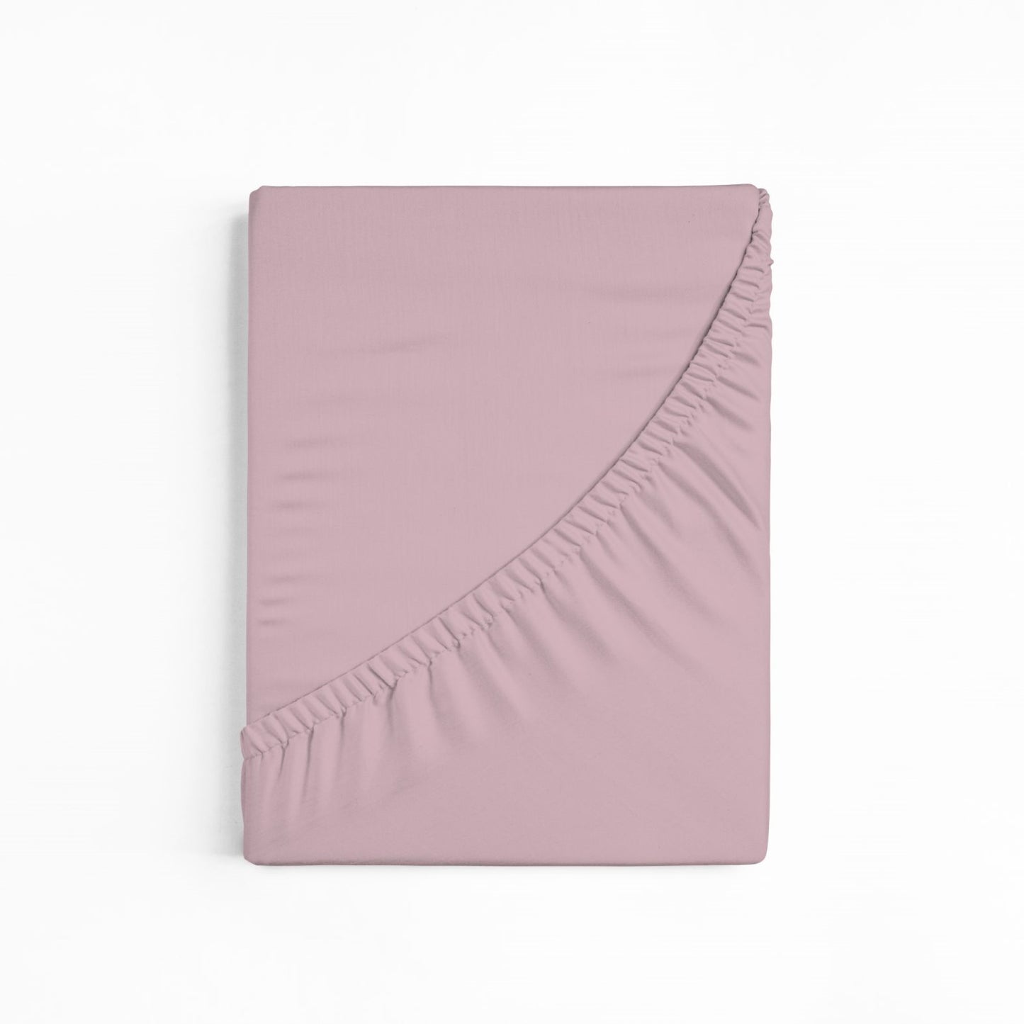 bettwarenland | bellana® Tencel Nobel-Jersey Spannbettlaken | zartrosa | gefaltet
