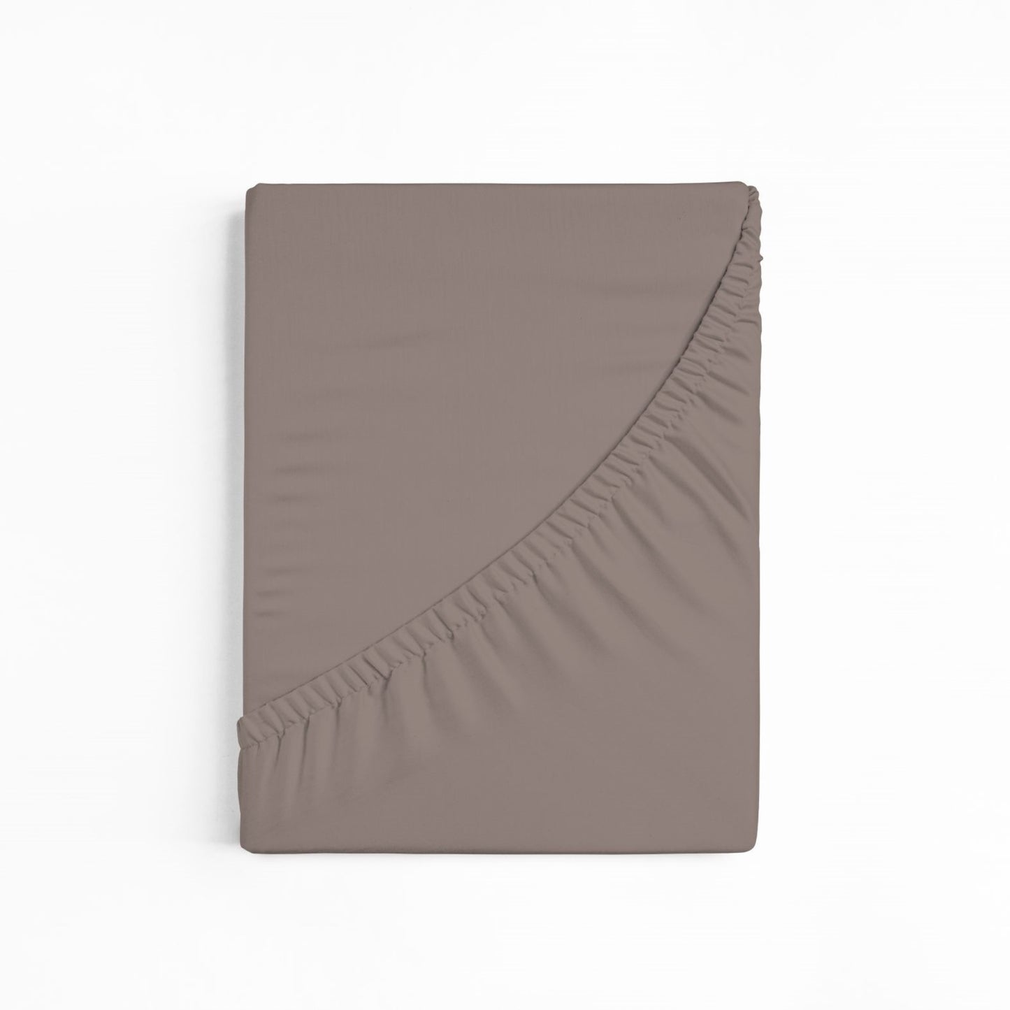 bettwarenland | bellana® Tencel Nobel-Jersey Spannbettlaken | espresso | gefaltet