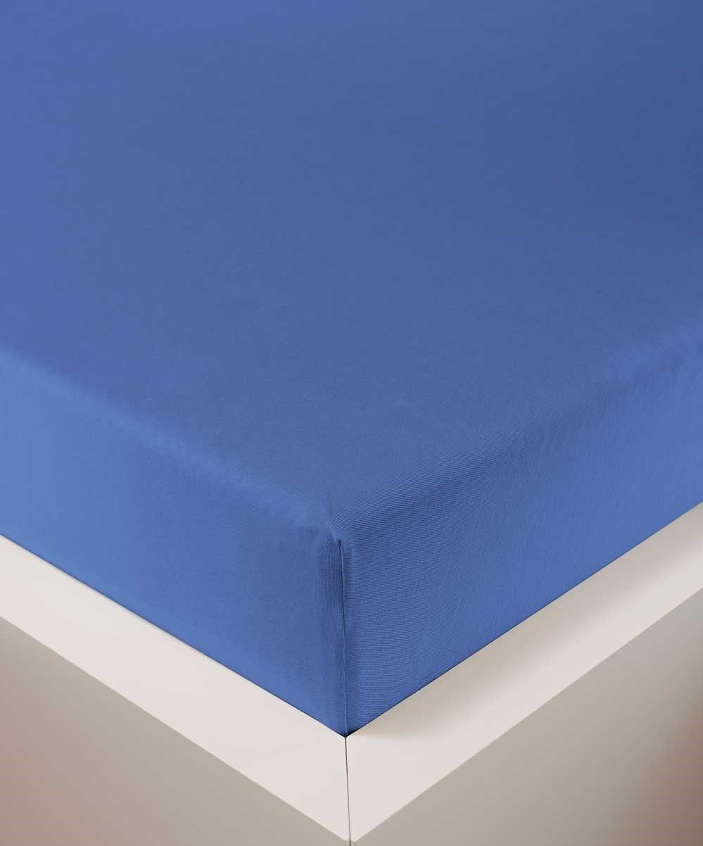 bettwarenland | bellana® Tencel Nobel-Jersey Spannbettlaken | ciel | bezogen