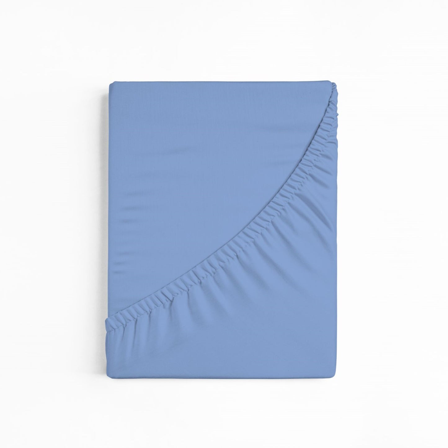 bettwarenland | bellana® Tencel Nobel-Jersey Spannbettlaken | aqua | gefaltet