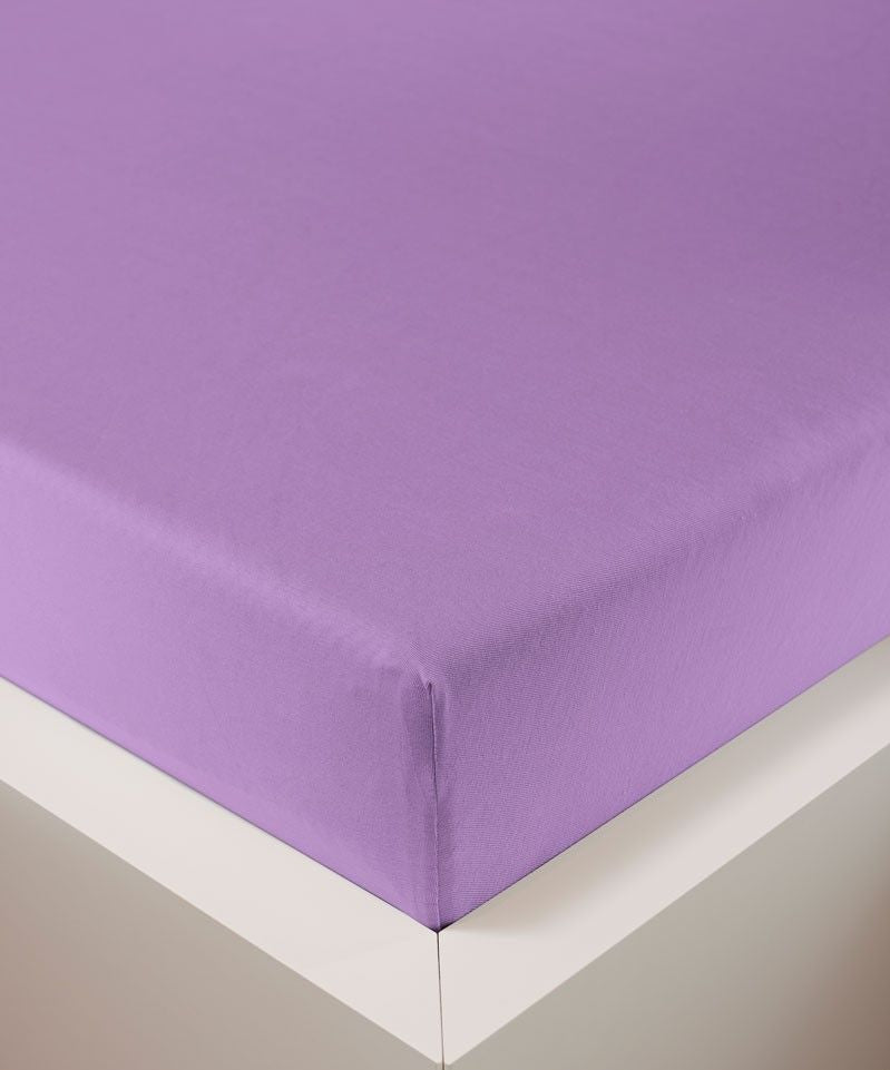 bettwarenland | bellana® Tencel Nobel-Jersey Spannbettlaken | lavendel | bezogen