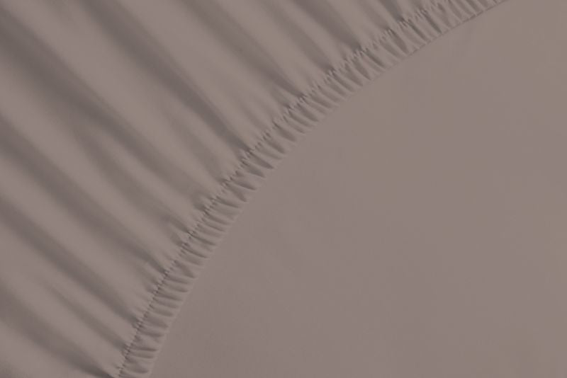 bettwarenland | bellana® deLuxe Edel-Jersey Topper Spannbettlaken | espresso | vergrößert