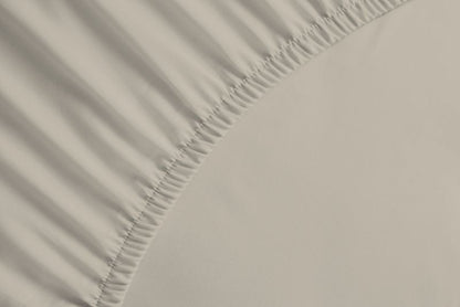 bettwarenland | bellana® deLuxe Edel-Jersey Topper Spannbettlaken | kiesel | vergrößert