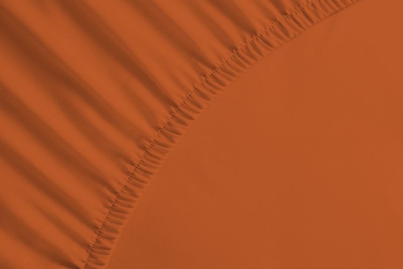 bettwarenland | bellana® deLuxe Edel-Jersey Topper Spannbettlaken | papaya | vergrößert