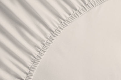 bettwarenland | bellana® deLuxe Edel-Jersey Topper Spannbettlaken | schnee | vergrößert
