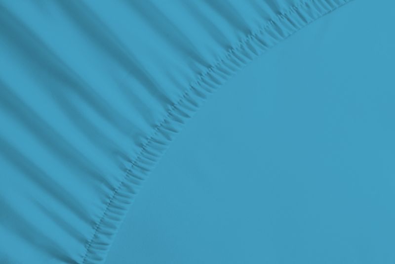 bettwarenland | bellana® deLuxe Edel-Jersey Topper Spannbettlaken | türkis | vergrößert