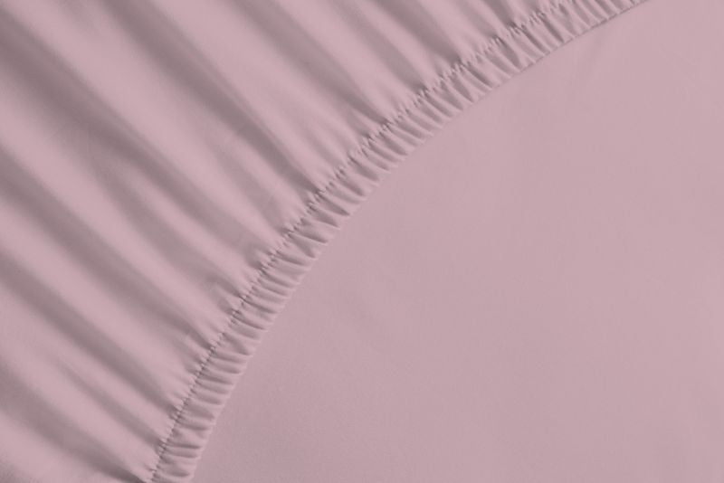 bettwarenland | bellana® deLuxe Edel-Jersey Topper Spannbettlaken | zartrosa | vergößert
