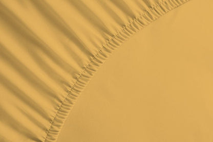 bettwarenland | bellana® deLuxe Edel-Jersey Topper Spannbettlaken | zitrone | vergrößert