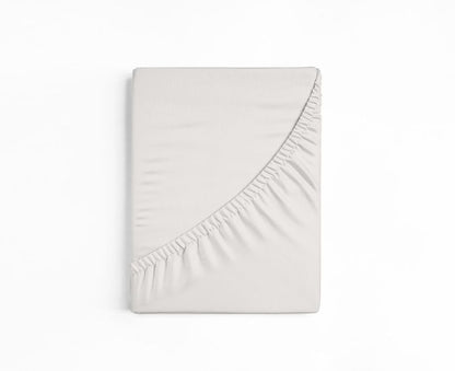 bettwarenland | bellana® deLuxe Edel-Jersey Topper Spannbettlaken | coco | gefaltet