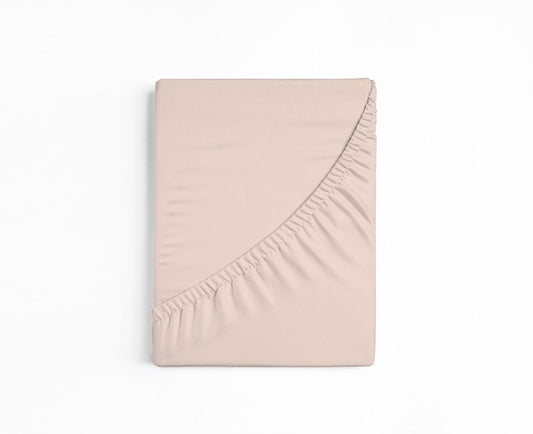 bettwarenland | bellana® deLuxe Edel-Jersey Topper Spannbettlaken | pearl | gefaltet