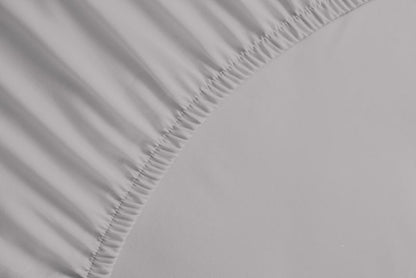 bellana® deLuxe Edel-Jersey Topper Spannbettlaken | silber | vergrößert