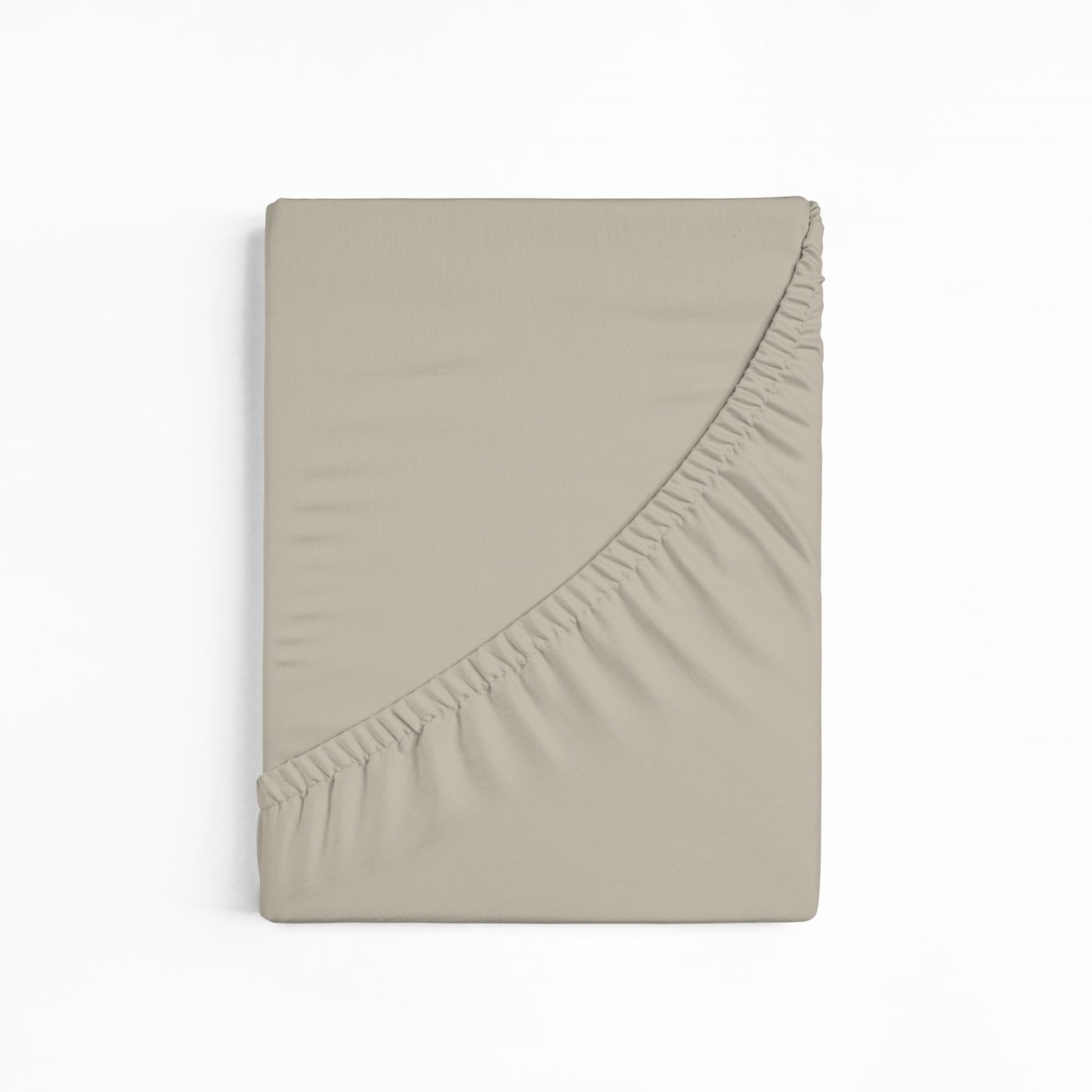 bettwarenland | bellana® Tencel Nobel-Jersey Spannbettlaken | kiesel | gefaltet