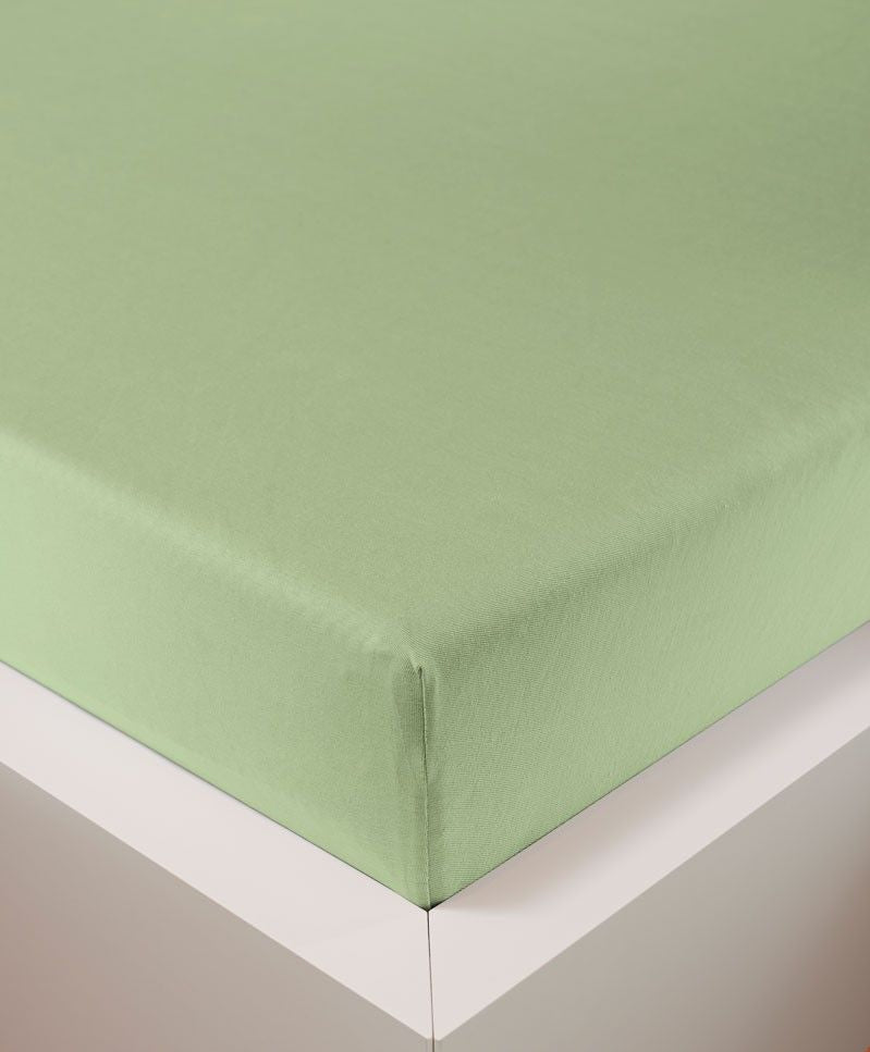 bettwarenland | bellana® Tencel Nobel-Jersey Spannbettlaken | lind | bezogen