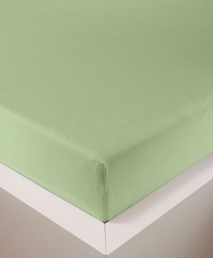 bettwarenland | bellana® Tencel Nobel-Jersey Spannbettlaken | lind | bezogen