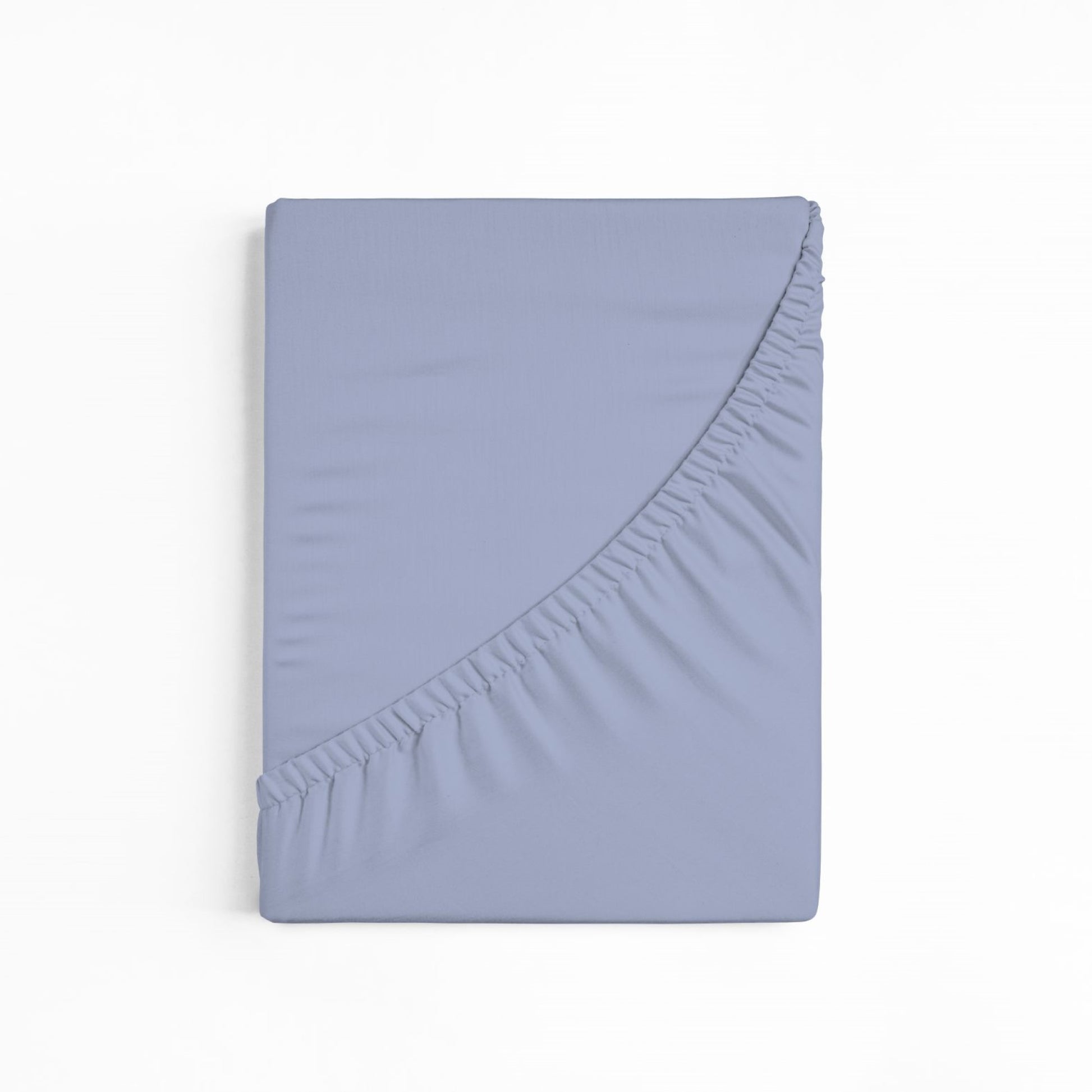 bettwarenland | bellana® Tencel Nobel-Jersey Spannbettlaken | hellblau | gefaltet