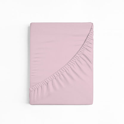 bettwarenland | bellana® Tencel Nobel-Jersey Spannbettlaken | puder | gefaltet