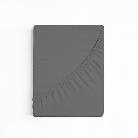 bettwarenland | bellana® Tencel Nobel-Jersey Spannbettlaken | titan | gefaltet