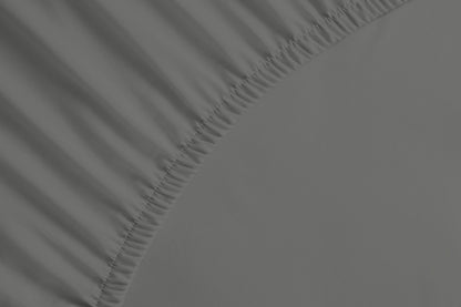 bettwarenland | bellana® Tencel Nobel-Jersey Spannbettlaken | titan | vergrößert
