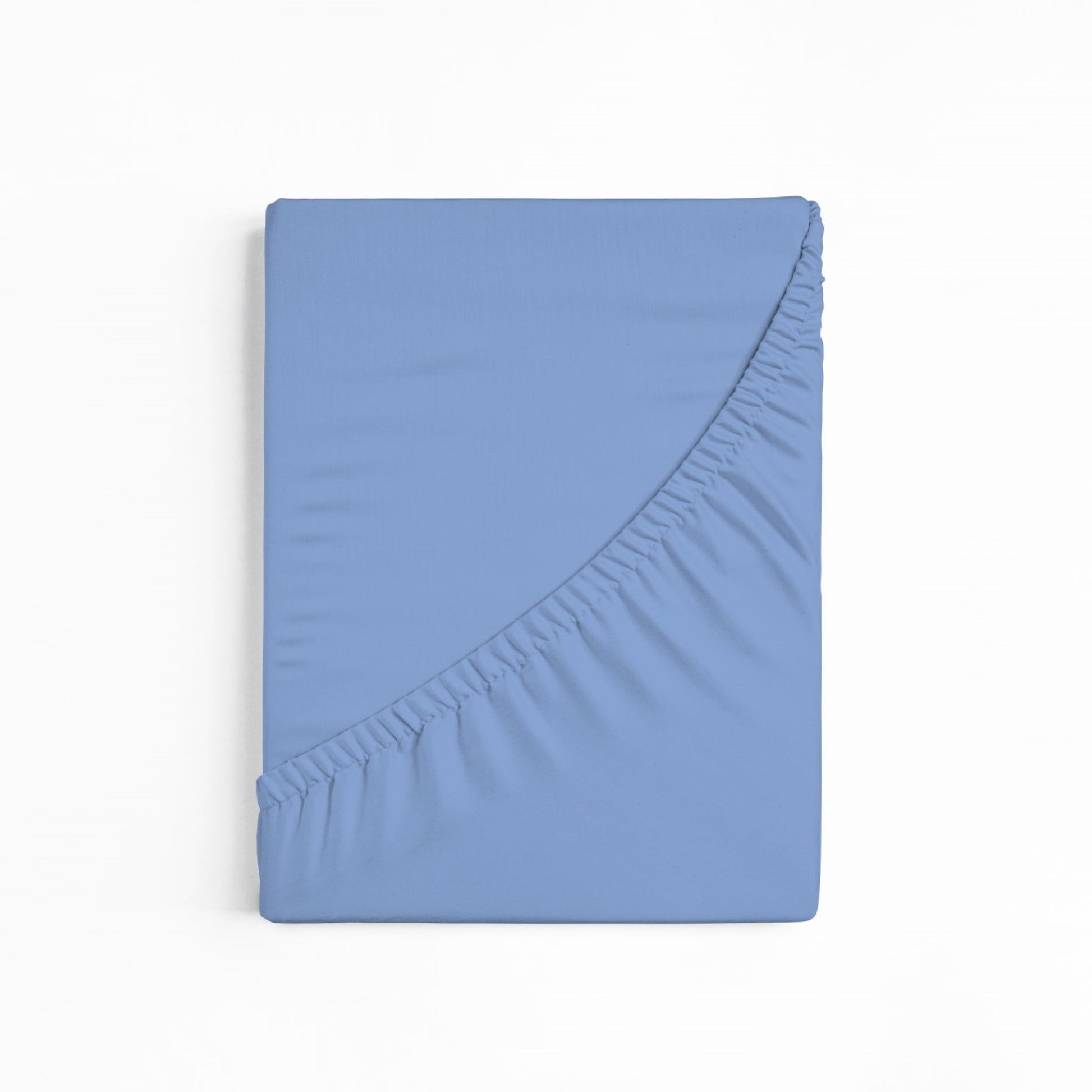 bettwarenland | bellana® Tencel Nobel-Jersey Spannbettlaken | aqua | gefaltet