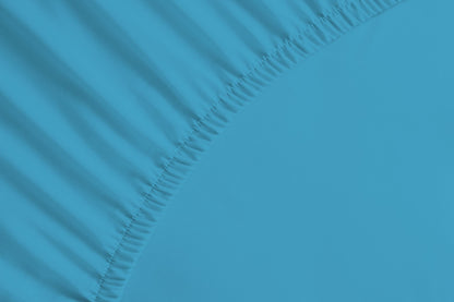 bellana® Tencel Nobel-Jersey Spannbettlaken | türkis | vergrößert