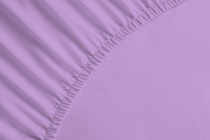 bettwarenland | bellana® Tencel Nobel-Jersey Spannbettlaken | lavendel | vergrößert